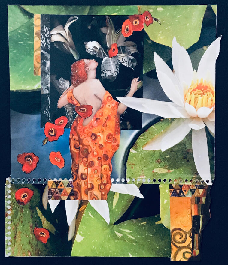 Give Me a Kiss, 8.5"w x 10" h, $250 © Donna Durbin
